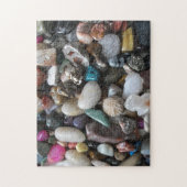 Sammlung von schönen polierten Felsen Puzzle (Vertikal)