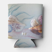 Sammlung von Seashells Can Cooler Dosenkühler (Vorderseite)