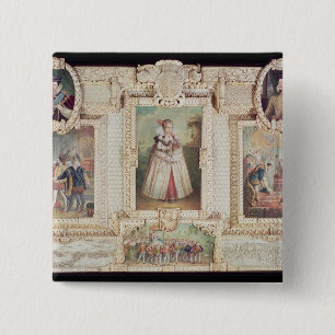 Sammlung von sechs Miniaturen Button