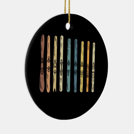 Sammlung von Skischulen Keramik Ornament (Rechts)