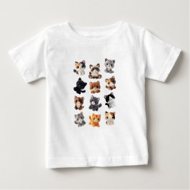 Sammlung von Spielzeug Baby T-shirt