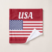 Sammlung von Sportsegmenten Badhandtuch Set (Waschlappen)