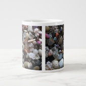 Sammlung von Steinen und Mineralien Jumbo-Tasse (Vorderseite)