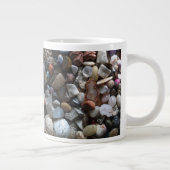 Sammlung von Steinen und Mineralien Jumbo-Tasse (Rechts)