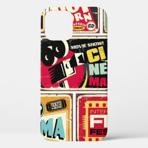 Sammlung von Vintage-Kino-Zinnschildern. Filmindus Case-Mate iPhone Hülle
