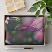 Sammlung von weißen Hunden und Rose Seidenpapier (Geschenk)