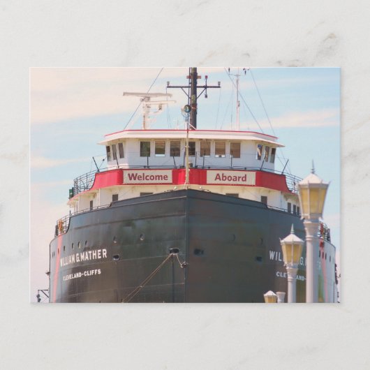 Sammlung "Welcome Abard" Postkarte (Vorderseite)