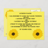 Sammlung Werbeaktion buchen Postkarte (Vorne/Hinten)