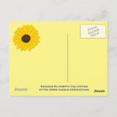 Sammlung Werbeaktion buchen Postkarte (Rückseite)