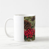 Sammlung Wreath und Holly Holiday Kaffeetasse (Links)