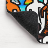 Sammlung zur Gleichberechtigung der Rassen Mousepad (Ecke)