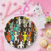 Sammlung zur Gleichberechtigung der Rassen Pappteller (Party)