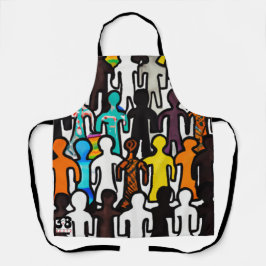 Sammlung zur Gleichberechtigung der Rassen Schürze