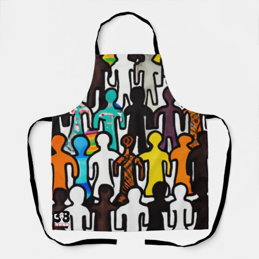 Sammlung zur Gleichberechtigung der Rassen Schürze (Vorderseite)