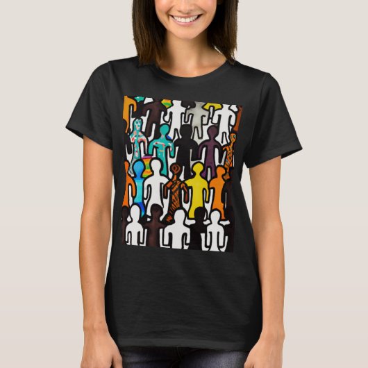 Sammlung zur Gleichberechtigung der Rassen T-Shirt (Vorderseite)