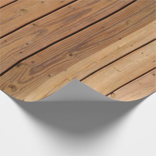 SAMMLUNGEN: Holzdeckenpapier Geschenkpapier (Ecke)