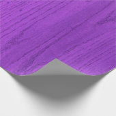 SAMMLUNGEN: Lila Wrapping-Papier aus Holz Geschenkpapier (Ecke)