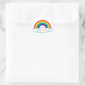Sammlungen von Rainbow Warrior Runder Aufkleber (Tasche)