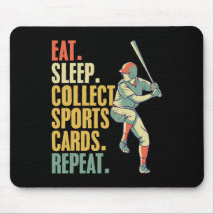 Sammlungen von Sportkarten Skizze Verkaufe Sportka Mousepad