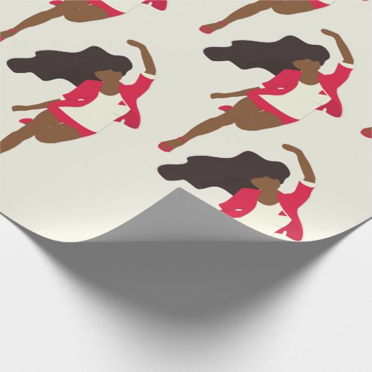 Sammlungs-Packpapier 1913 der Diva-D9 Geschenkpapier (Ecke)