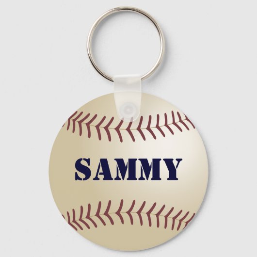 Sammy Baseball Keychain Schlüsselanhänger (Vorderseite)
