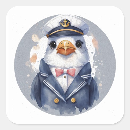 Sammy Classic Round Sticker (Vorderseite)