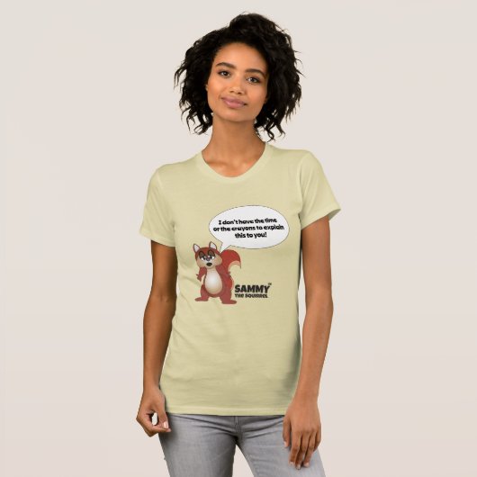 Sammy, der Eichhörnchen-T - Shirt (Vorne ganz)