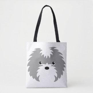 Sammy Dog Tote Bag (Grau) Tasche