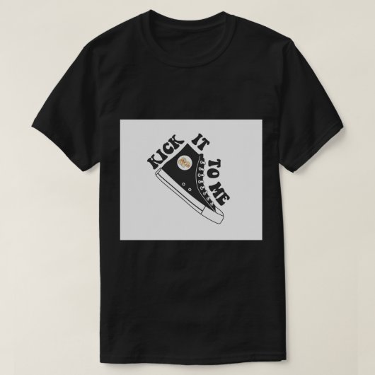Sammy Rae kick es mir schwarz & amp; Weiße Maus Pa T-Shirt (Design vorne)