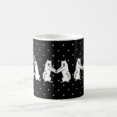 Sammy schrieb in Samoyed Dog Letters Kaffeetasse (Mittel)