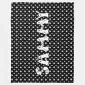 Sammy schrieb in Samoyed Letters Fleecedecke (Vorderseite)