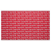 Sammy schrieb in Samoyed Letters Stoff (Fat Quarter (45,7 x 55,9 cm))