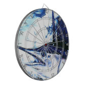 Sammy Segelfisch-Dartscheibe Dartscheibe (Vorderseite Links)