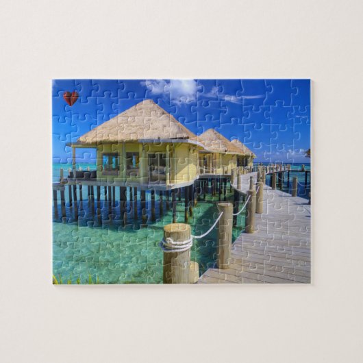 Samoa Beach Szene Puzzle (Horizontal)