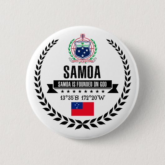 Samoa Button (Vorderseite)