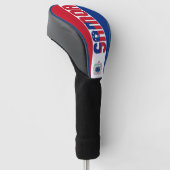 Samoa Flag Gorgeous Patriotic Golf Headcover (angewinkelt)