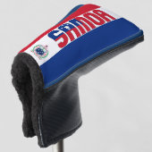 Samoa Flag Gorgetic Patriotic Golf Head Cover Headcover (3/4 Vorderseite)