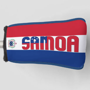 Samoa Flag Gorgetic Patriotic Golf Head Cover Headcover