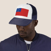 Samoa Flag Hat Truckerkappe (Beispiel)