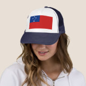Samoa Flag Hat Truckerkappe (Beispiel)