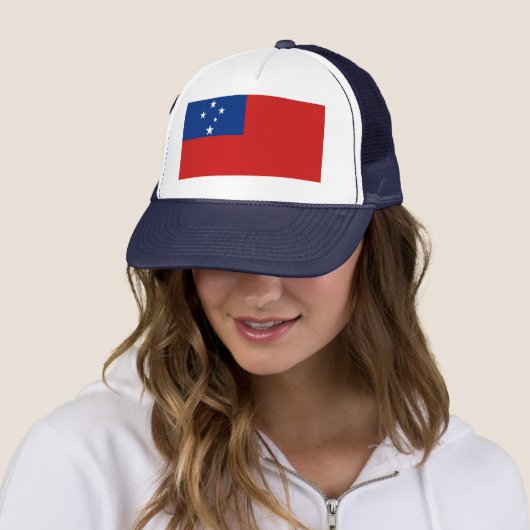 Samoa Flag Hat Truckerkappe (Beispiel)