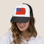 Samoa Flag Hat Truckerkappe (Beispiel)