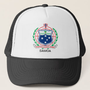 Samoa Flag Hat Truckerkappe