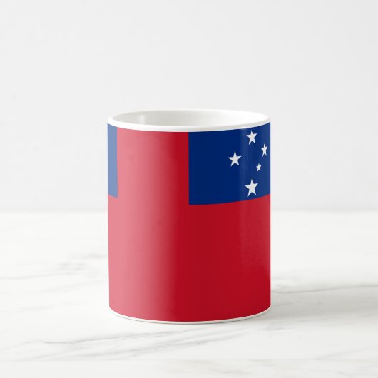 Samoa Flag Keramik Kaffee Tasse (Mittel)