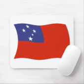 Samoa Flag Mousepad (Mit Mouse)