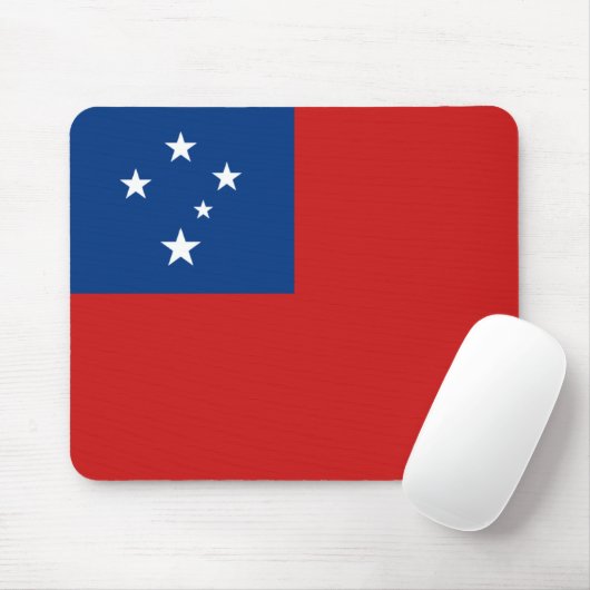 Samoa Flag Mousepad (Mit Mouse)