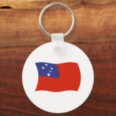 Samoa Flag Schlüsselanhänger (Vorderseite)