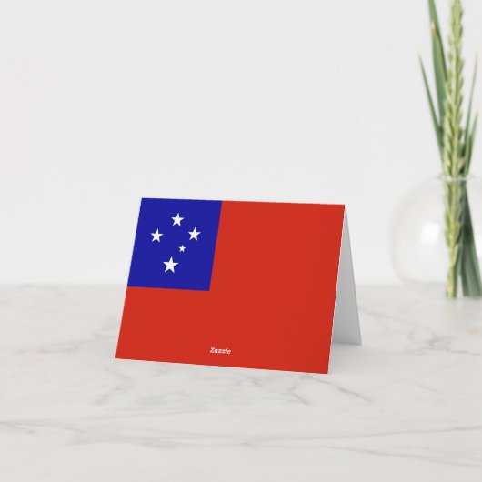 Samoa-Flagge (Rückseite)