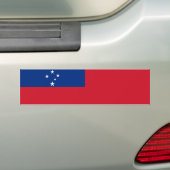 Samoa-Flagge Autoaufkleber (Auf Auto)
