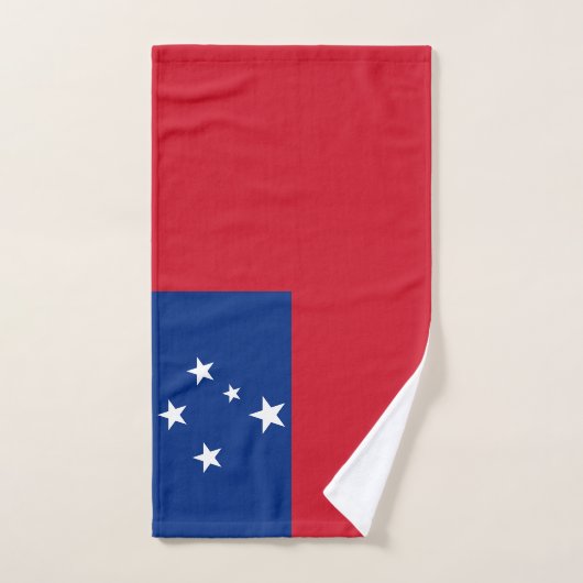 Samoa-Flagge Badhandtuch Set (Handtuch)